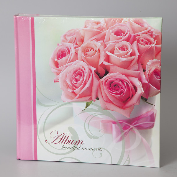Романтический фотоальбом с букетом роз