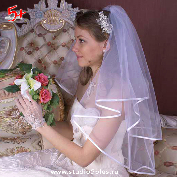 Длинная фата невесты: выбираем идеальную длину под платье